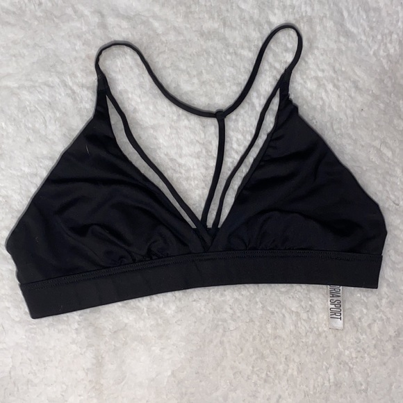 VSX Black Strappy Bralette - Picture 1 of 5
